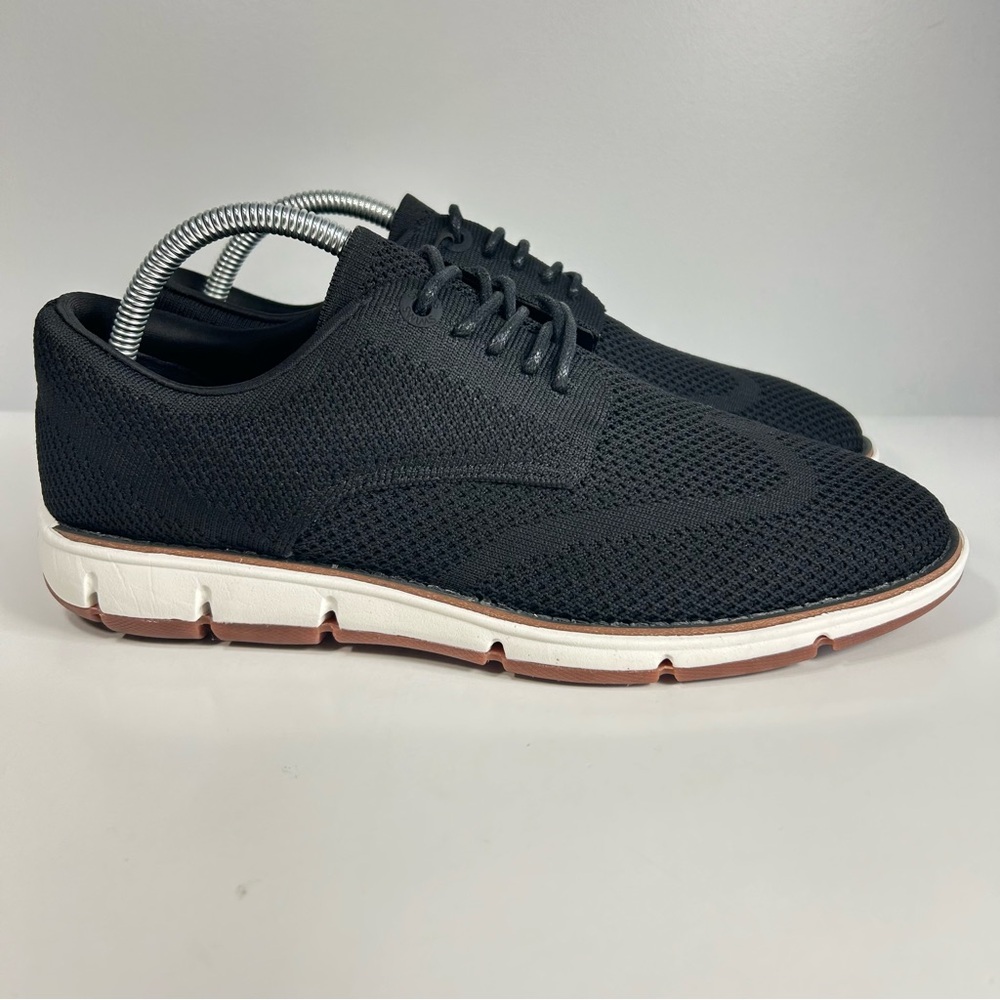 NEW Swims Olsen Knit Oxford Shoes Black Casual Dress Sneakers; Men’s Size 9